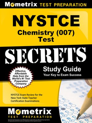 cover image of NYSTCE Chemistry (007) Test Secrets Study Guide